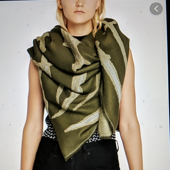 rag and bone oversized dagger scarf